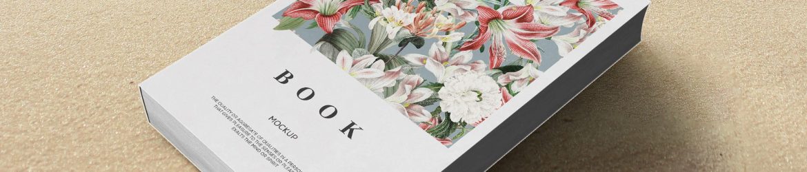 Book Cover Mockup PSD free