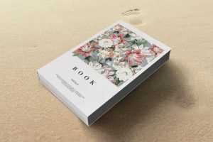 Book Cover Mockup PSD free