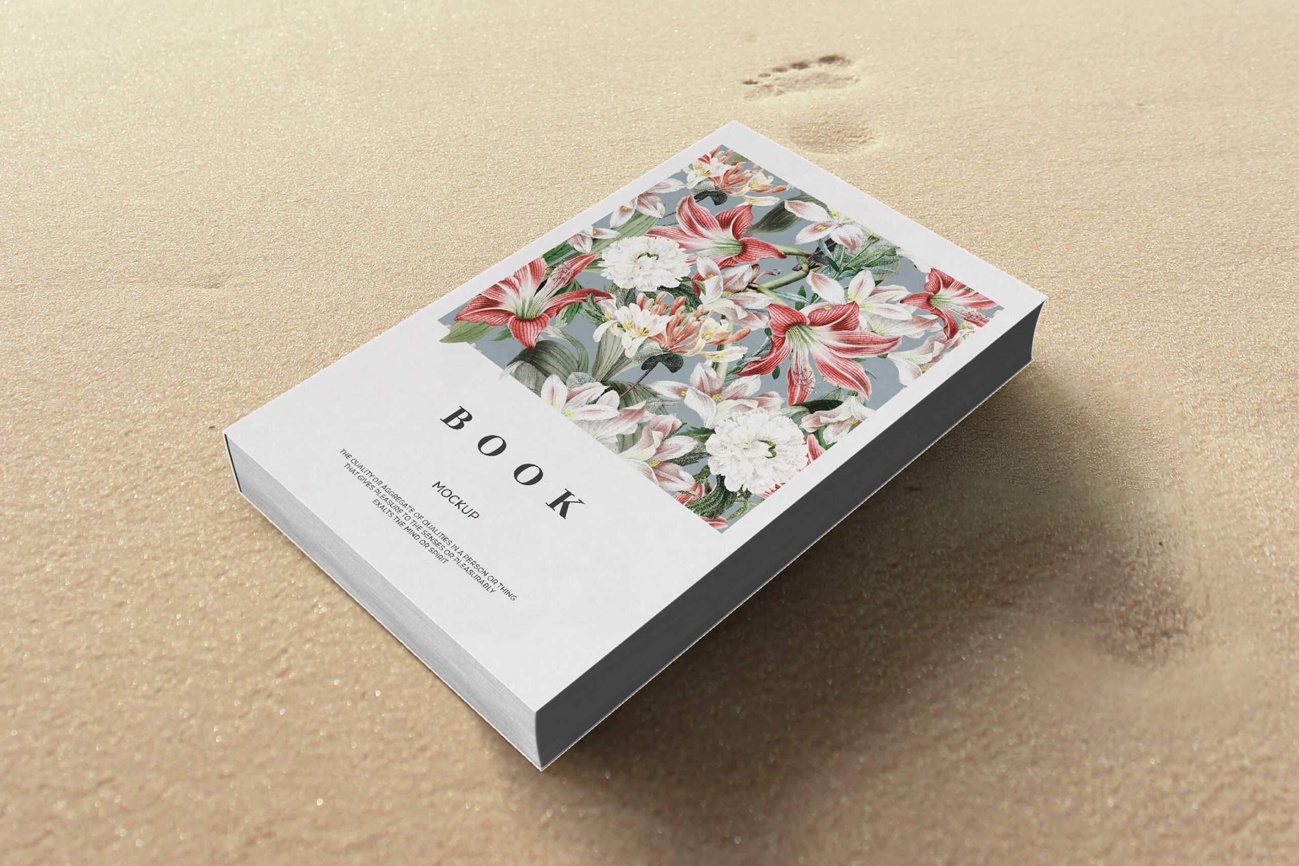 Book Cover Mockup PSD free