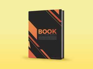 Book Title Cover Mockup
