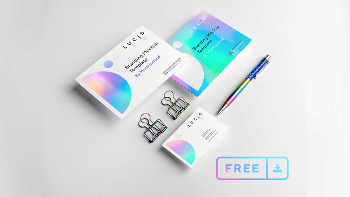 Branding Scene Design Free PSD Mockup