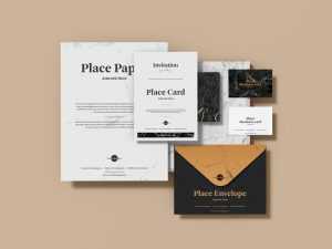 Branding Stationery Mockup Design