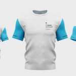 Brushed Cotton Fabric Free T-Shirt Mockups PSD set