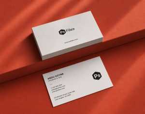 Business Card Mockup PSD 2026 — Premium Free Download | PsFiles