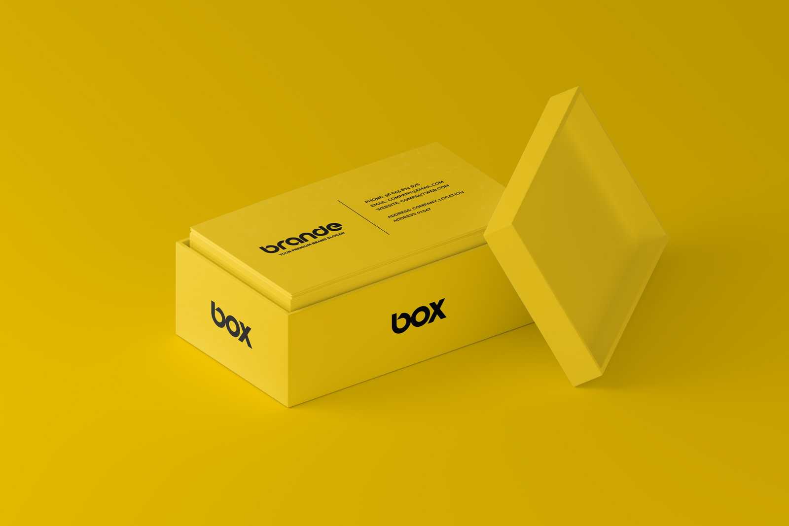Business Card PSD Mockup