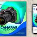 Camera Sale Free Instagram Post Design PSD Template