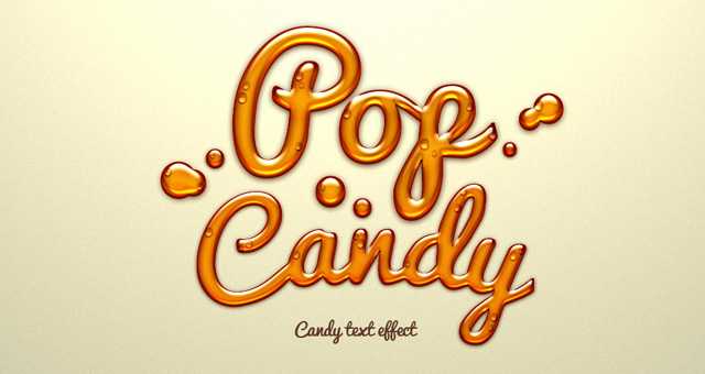 Candy Text Effect
