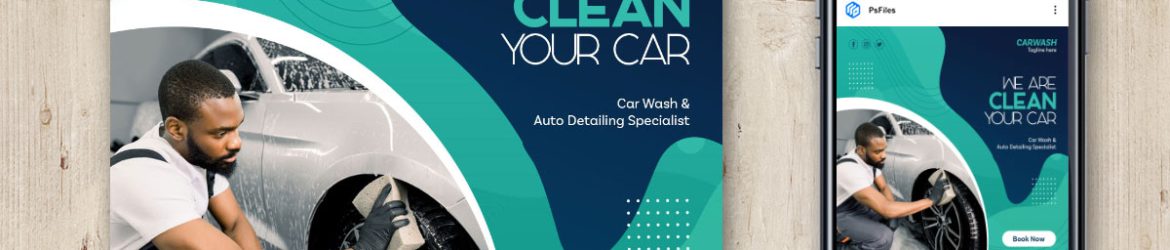 Car Wash Service Free Instagram Post Design PSD Template Car Wash Service Free Instagram Post Design PSD Template