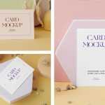 Card with Papers Figures Mockups - Free PSD Download Card with Papers Figures Mockups