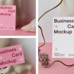 Card with Vase Mockup - Free PSD Download Card with Vase Mockup