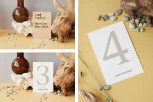 Cards with Root Mockup