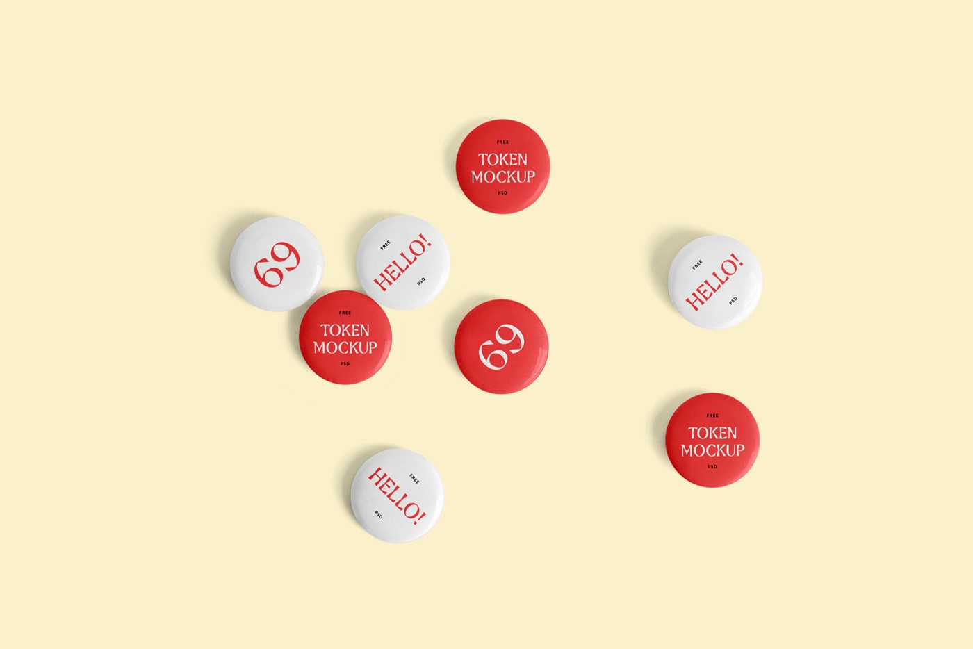 Circle Tokens Mockup