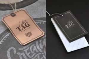 Clothes Tag PSD Mockups