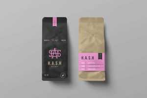 Coffee Paper Bag Free Packaging Mockups