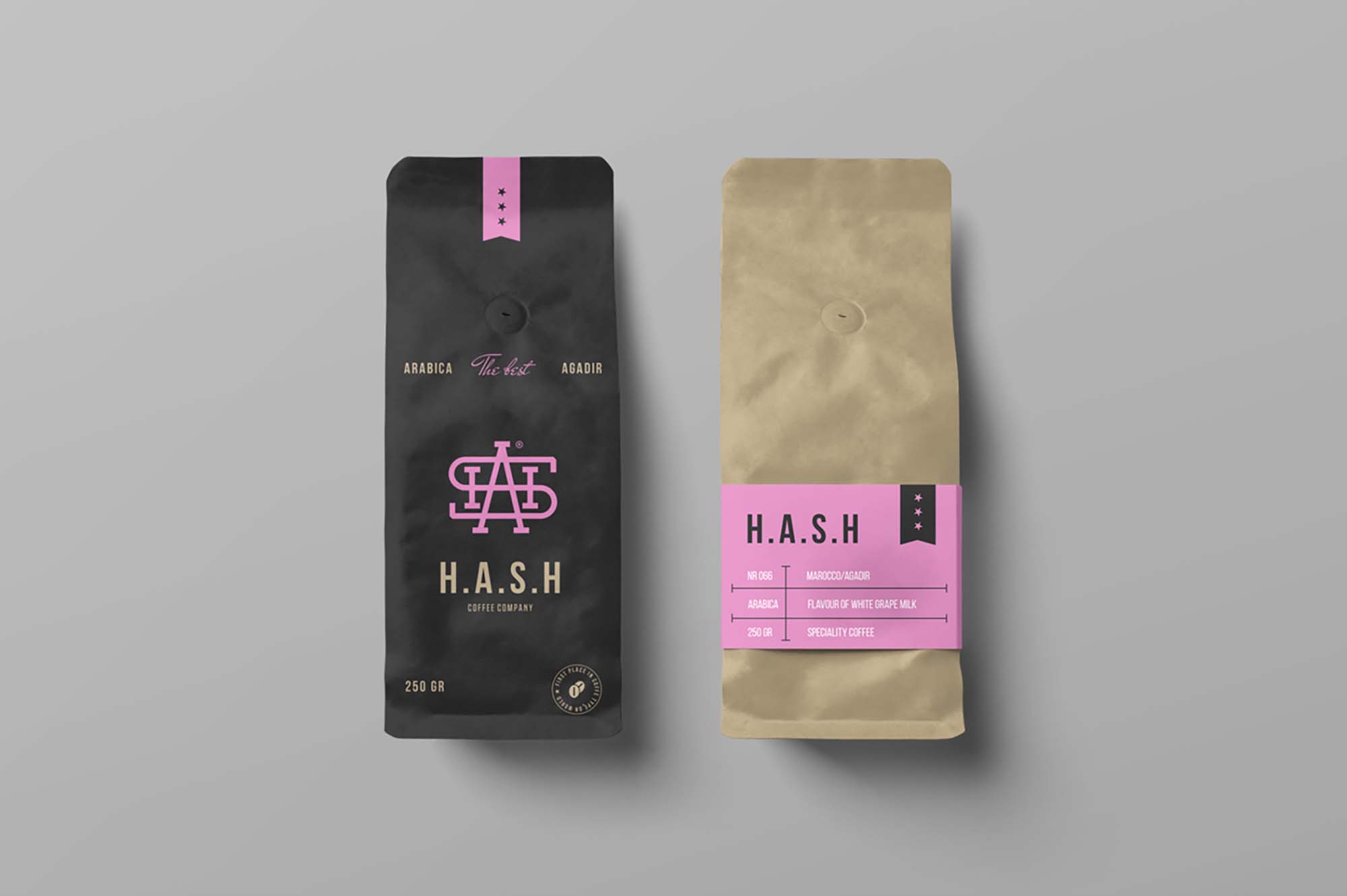 Coffee Paper Bag Free Packaging Mockups