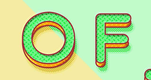 Colorful Piece of Cake PSD Text Effect