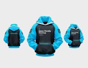 Complete set of Men’s Hoodie Mockups Free PSD Set - Best Free Mockups | PsFiles