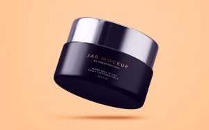 Cosmetic Cream Jar Mockup