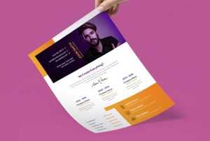 Creative Designer Personal Resume Template PSD FREE