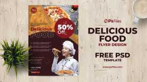 Delicious Food Flyer Template | Free PSD Download