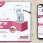 Dental Care Clinic Free Instagram Post Design PSD Template