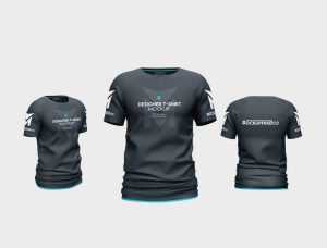 Designer T Shirt Mockups Free PSD set