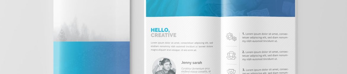 DL Brochure Mockup
