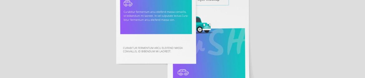DL Flyer Mockup