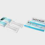 Download 2 Free Landscape Bi-Fold Extra Long Brochure Mockup PSD Files File