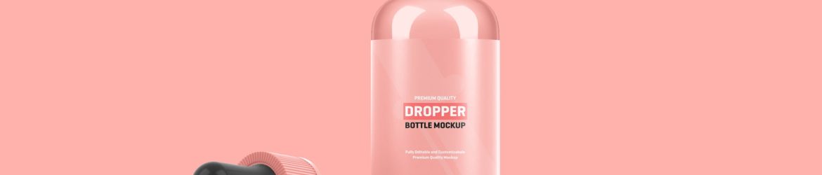 Dropper Bottle Mockup