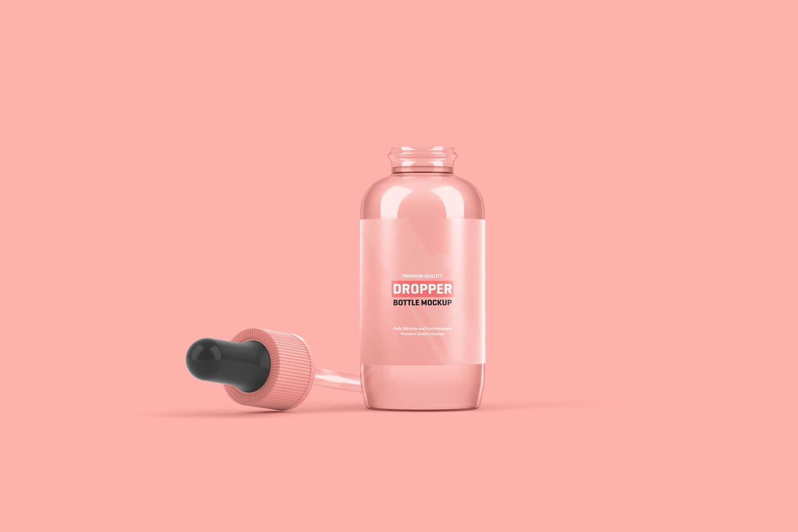 Dropper Bottle Mockup