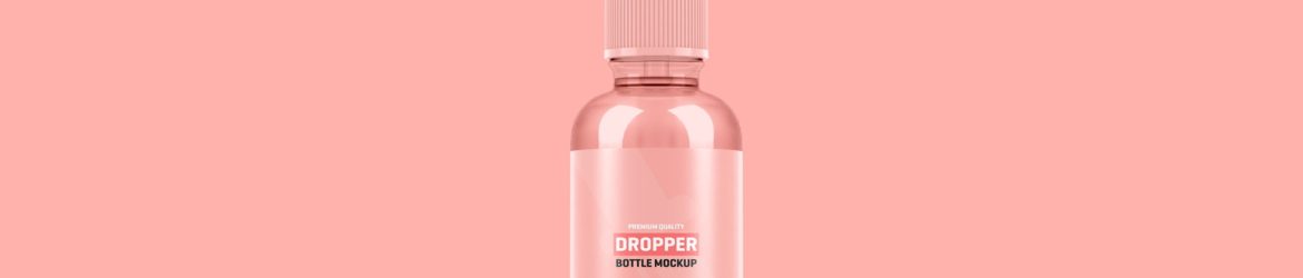 Dropper Bottle Packaging Mockup
