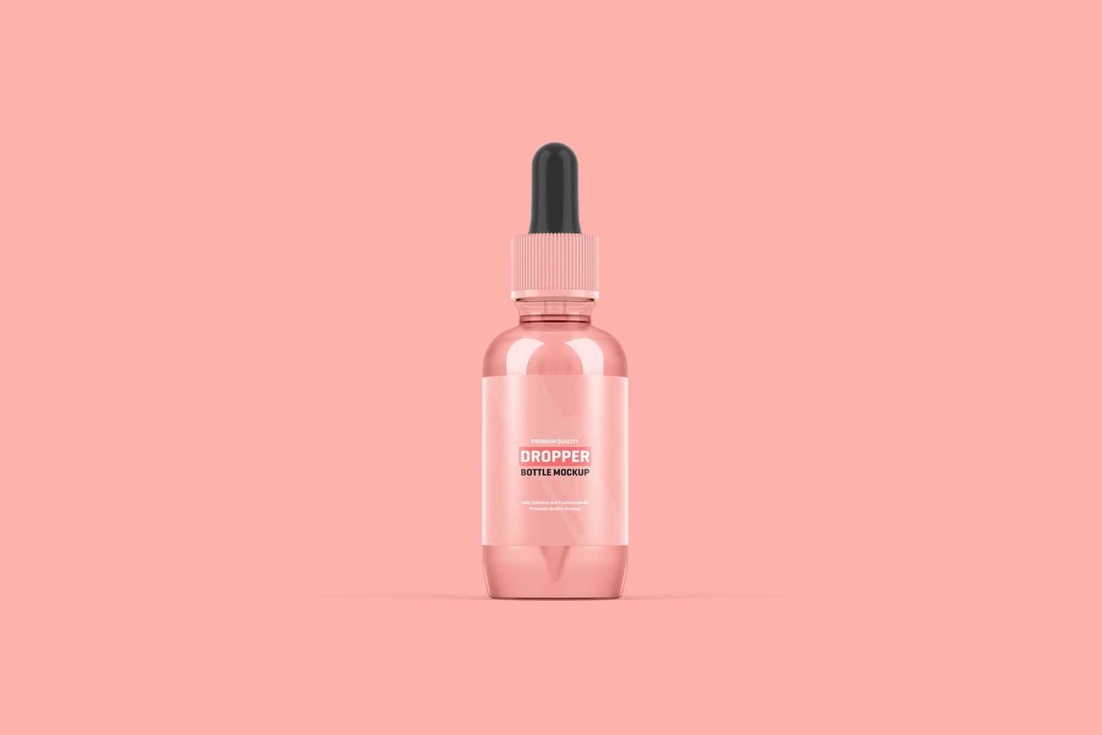 Dropper Bottle Packaging Mockup