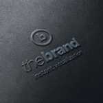 Elegant Embossed Free Logo Mockup PSD