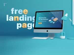 ENA Landing Page Website PSD Template