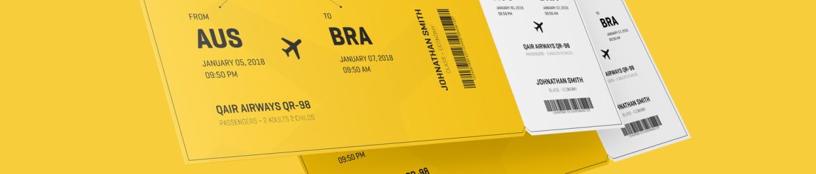 Event Ticket Mockup