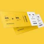Event Ticket Mockup