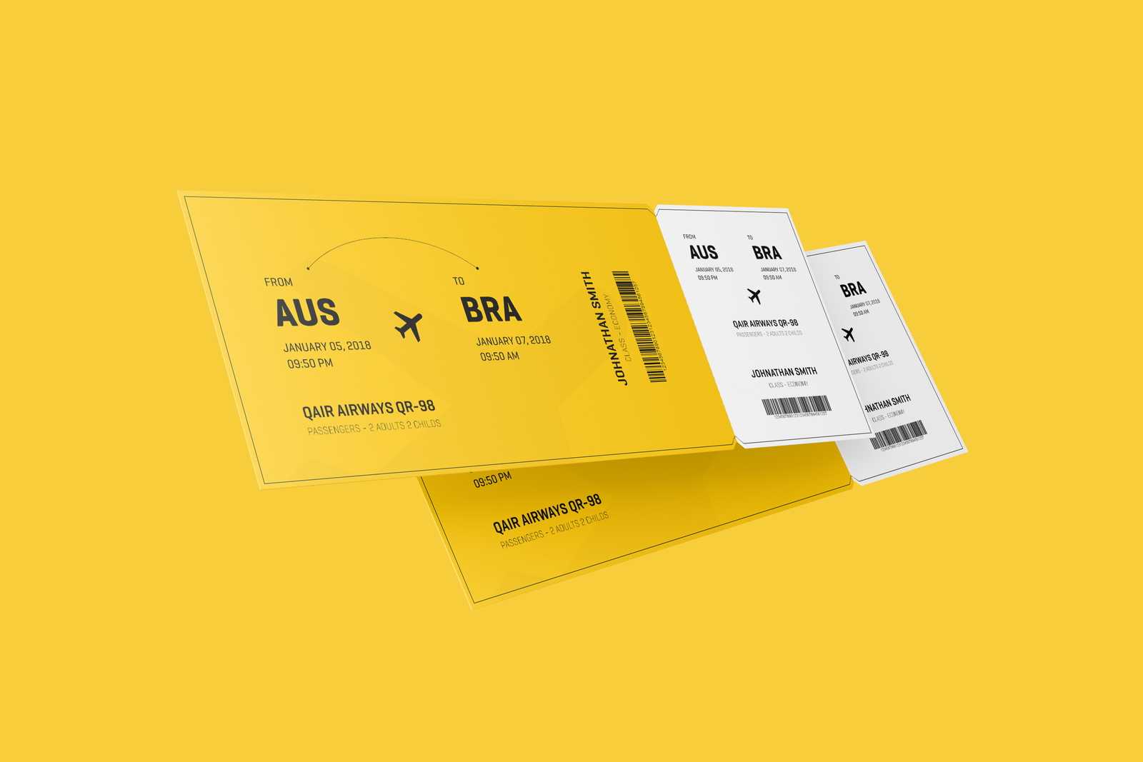 Event Ticket Mockup