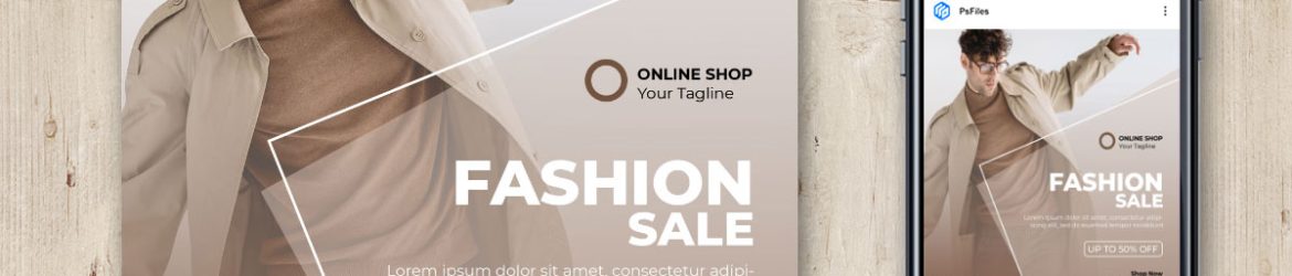 Fashion Sale Free Instagram Post Design Template PSD