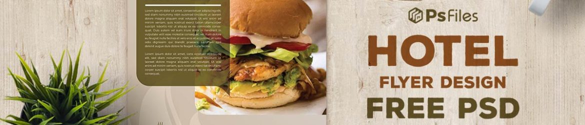 Fast Food Business Flyer Template Free PSD Vol-6