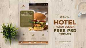 Fast Food Business Flyer Template Free PSD Vol-6