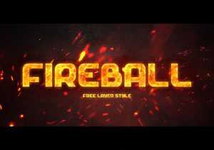 Fireball Ps Layer Style