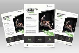 Fit your Body | Fitness Free PSD Flyer