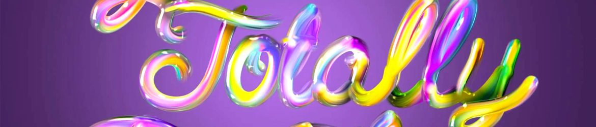 Flow Type Text Effects Photoshop Tutorial + Free PSD file