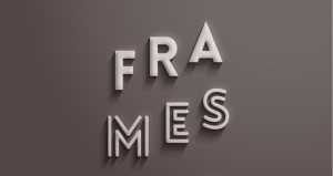 Frames Text Effect PSD