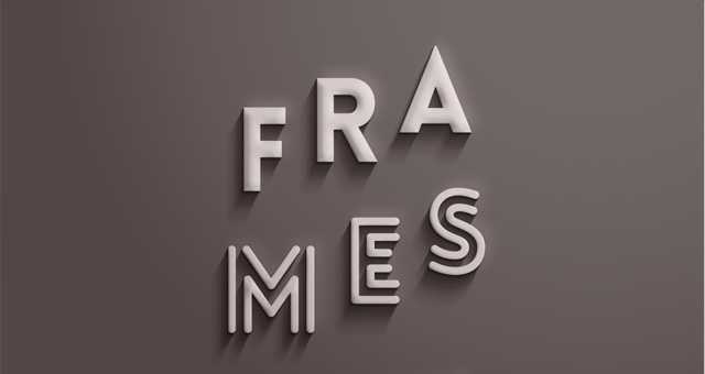Frames Text Effect PSD