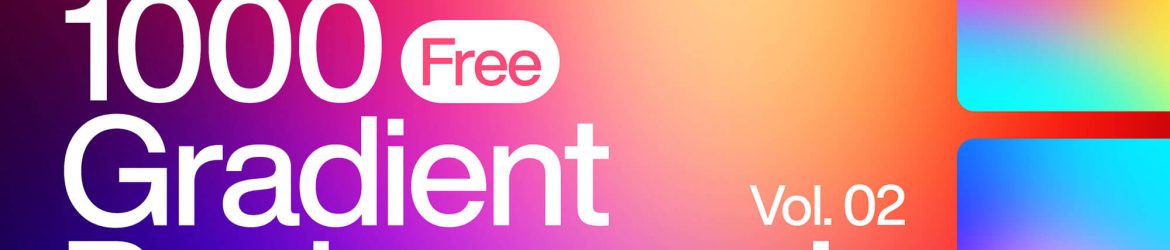 Free 1000 Vibrant Gradient Color Backgrounds Vol. 02 Download