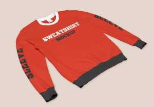 Free 2 Free Round Neck Sweatshirt Mockups PSD
