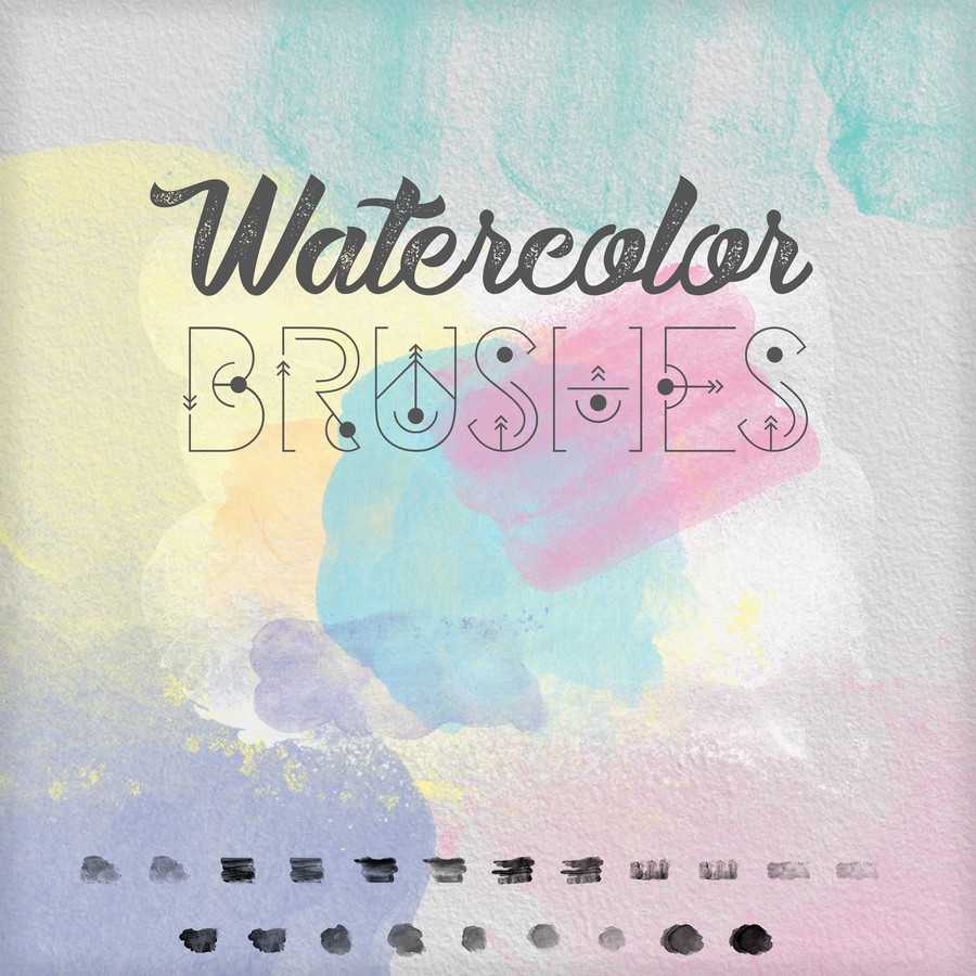 Free 21 Best Free Watercolor Photoshop Brushes (High Quality)