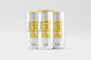Free 250ml Soda Can Mockup